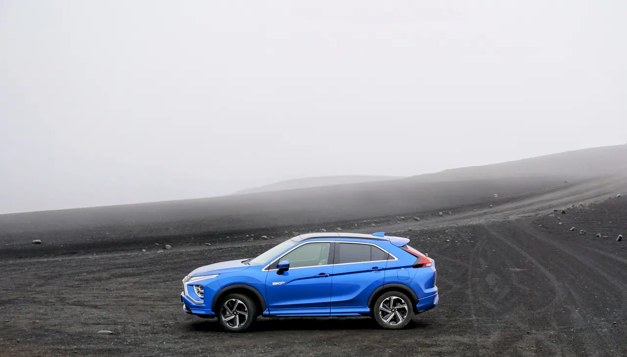 Car Ad? Accidentally took a photo of a car in Iceland that looks like it belongs in an ad.